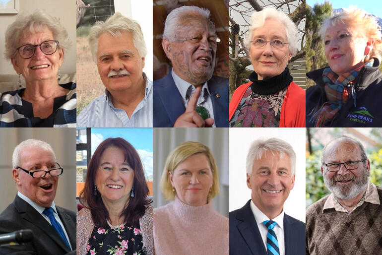 (L-R) Upper: P.Allan, G.Carr, J.Harawira, J.Kerr, N.McArthur. Lower: T.Maskell, C.Oliver, S.Wickens, P.Wright, D.Whyte.